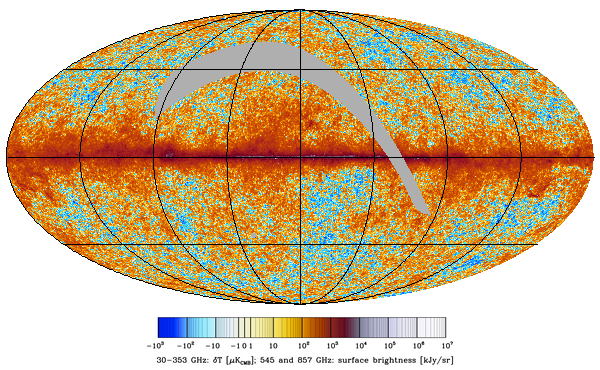 HFI_SkyMap_143_2048_R2.02_survey-1_I_STOKES