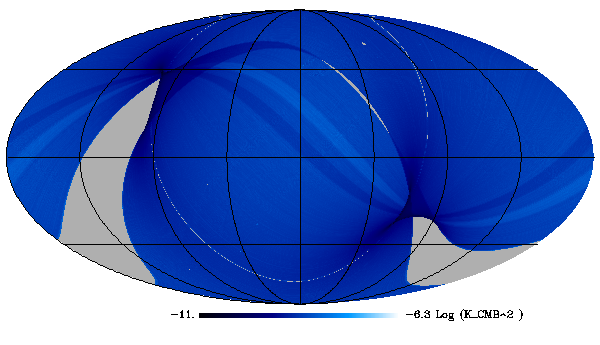 HFI_SkyMap_143_2048_R2.02_survey-4_II_COV