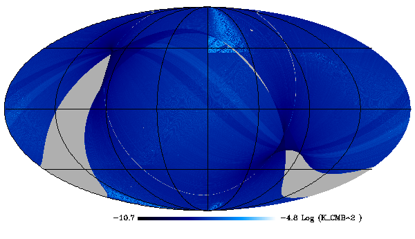 HFI_SkyMap_143_2048_R2.02_survey-4_QQ_COV