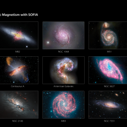 The magnetic fields of 15 extragalactic objects.