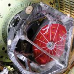The SOFIA telescope, looking through the cavity opening