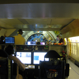 SOFIA science operations as seen from the Educators' console area