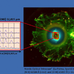 First FIFI-LS spectral map of planetary nebula NGC 6543