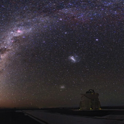 Image of the southern sky taken in Chile