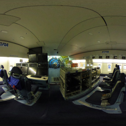 360 degree view of SOFIA's mission control center