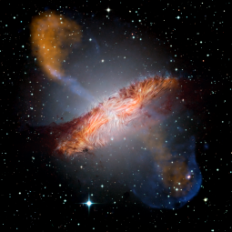 Composite image of Centaurus A