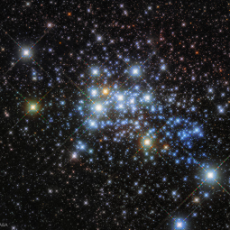 Hubble Space Telescope image of Westerlund 1