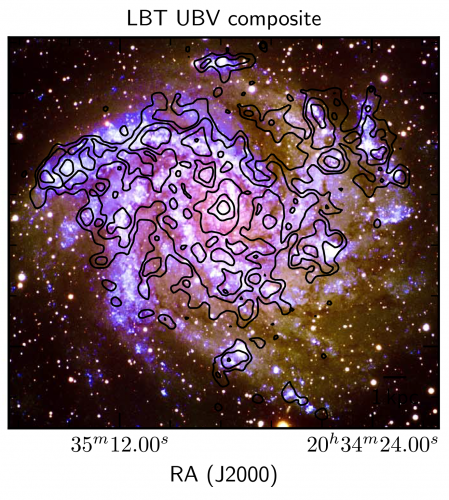[CII] 158 µm map of the Fireworks Galaxy