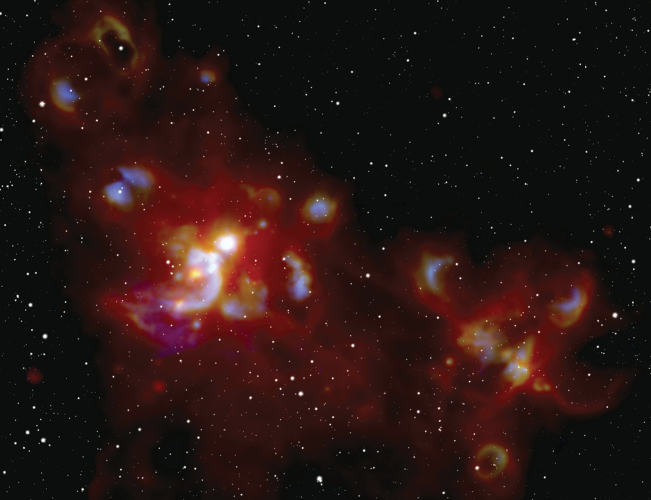 W51A star forming region